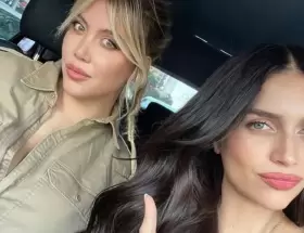 Zaira y Wanda Nara