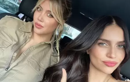 Zaira y Wanda Nara