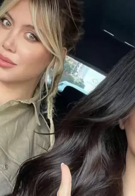 Zaira y Wanda Nara