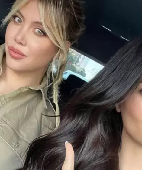 Zaira y Wanda Nara