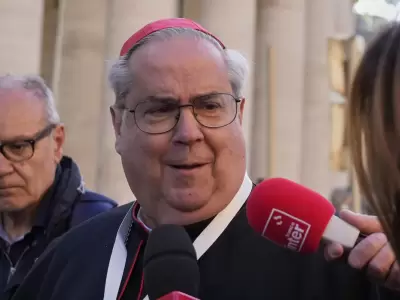 El monse�or �ngel Sixto Rossi es el arzobispo de C�rdoba y mantiene un perfil cr�tico contra las pol�ticas de ajuste de Javier Milei.