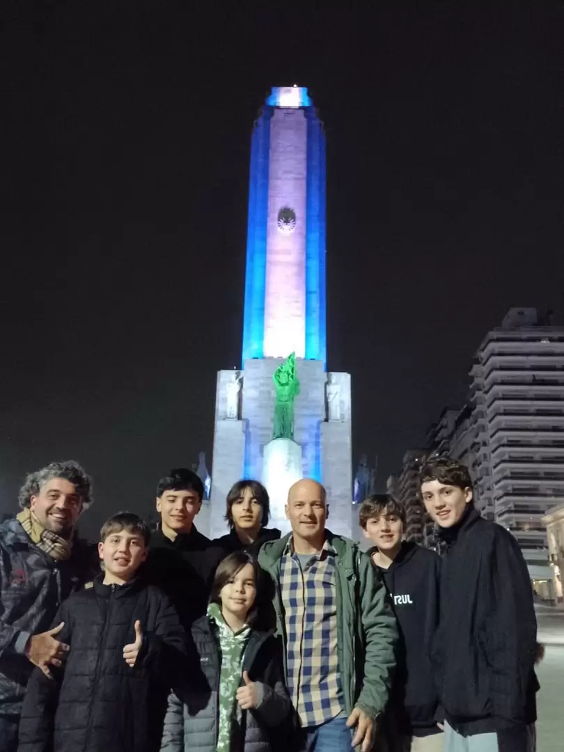 Los Alcaraz y los Starke en Rosario