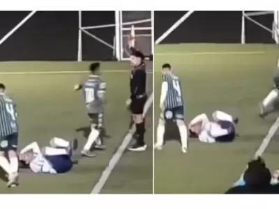 Agresi�n en el senior