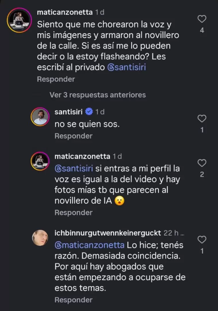 mati canzonetta en IG
