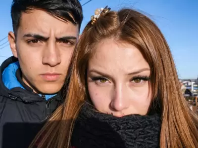 El�as Barrionuevo y Camila Castro