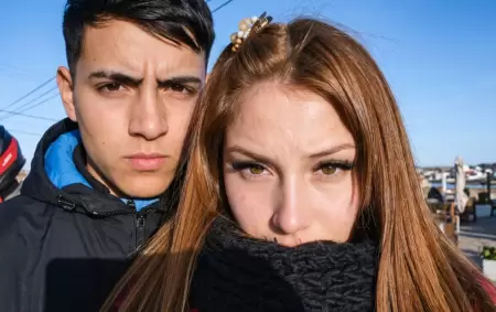 El�as Barrionuevo y Camila Castro