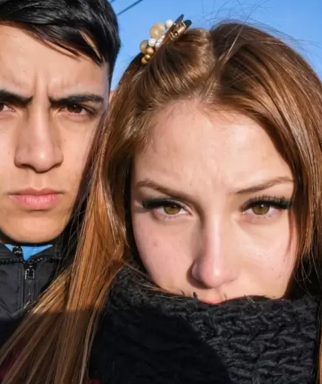 El�as Barrionuevo y Camila Castro