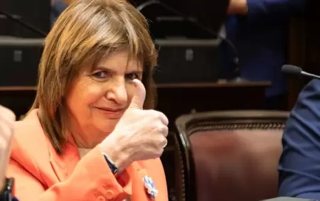 Patricia Bullrich baj� la intensidad, pero no lleg� a negar que quiera ser la pr�xima presidenta de la Argentina.