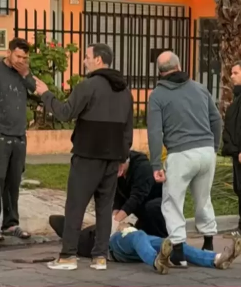 Balearon a un comisario al frente de una escuela