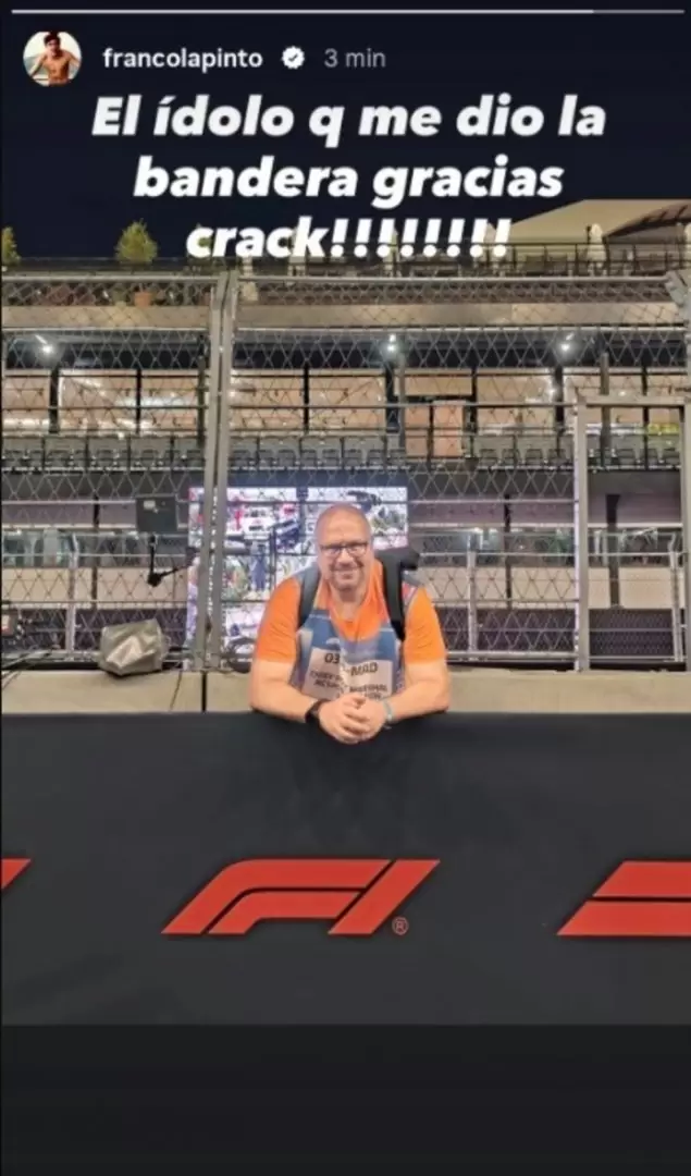 El IG de Colapinto