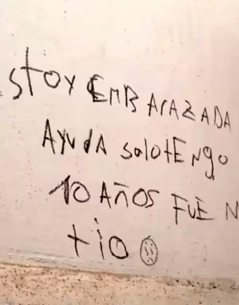 Un estremecedor mensaje apareci� en el ba�o de una escuela en San Juan