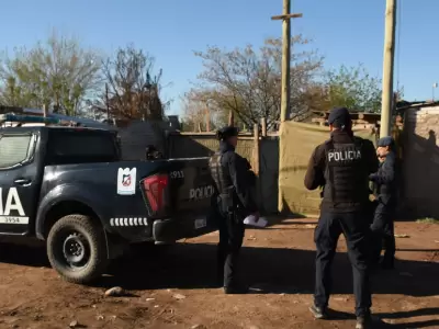 Efectivos policiales constataron la muerte de Leonel Santino Ortiz