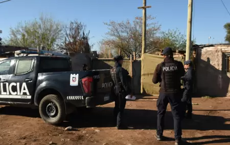 Efectivos policiales constataron la muerte de Leonel Santino Ortiz