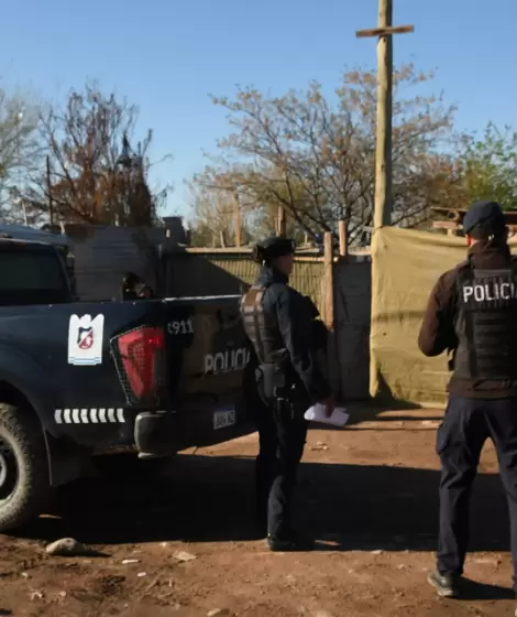 Efectivos policiales constataron la muerte de Leonel Santino Ortiz