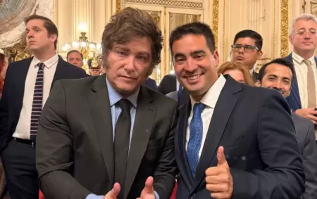�Javier Milei y Adri�n Ravier