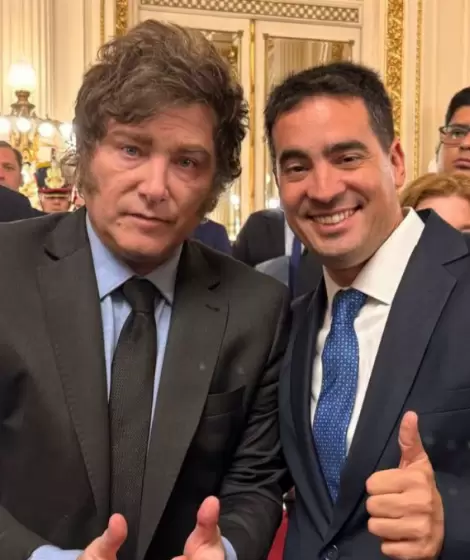 �Javier Milei y Adri�n Ravier