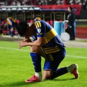La emotiva dedicatoria de Leandro Lozano tras su gol y el triunfo de Boca: "Ac� perd� un compa�ero"