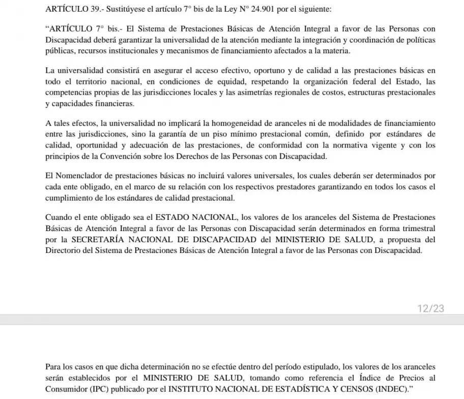 Presupuesto anti discapacidad