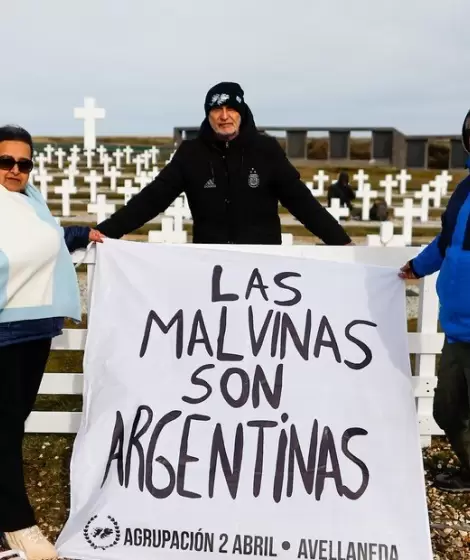 "Las Malvinas son argentinas"