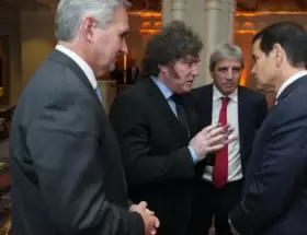 Milei y Marco Rubio