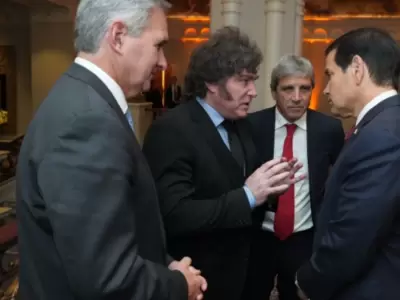 Milei y Marco Rubio