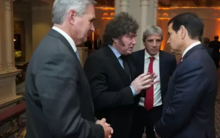 Milei y Marco Rubio