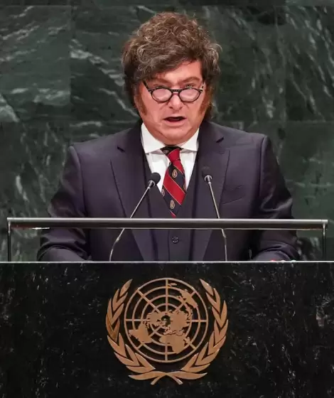 Javier Milei volvi� a dar un discurso ante la Asamblea General de las Naciones Unidas.