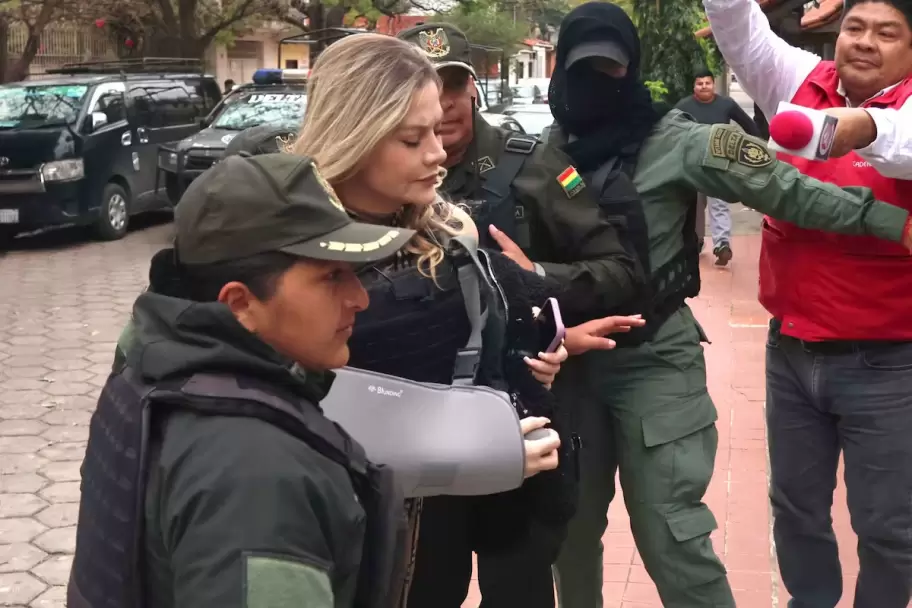 Así llego a declarar Nadia Beller