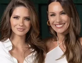 Eugenia "China" Su�rez y Carolina "Pampita" Ardohain.