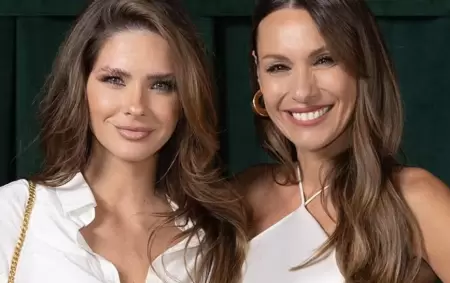 Eugenia "China" Su�rez y Carolina "Pampita" Ardohain.