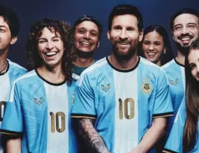 La camiseta del �ltimo tango de Messi