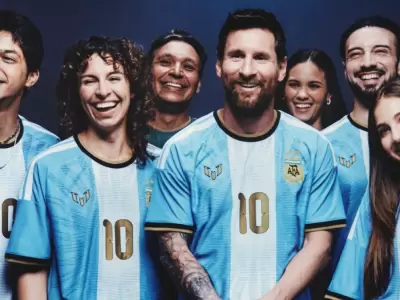 La camiseta del �ltimo tango de Messi