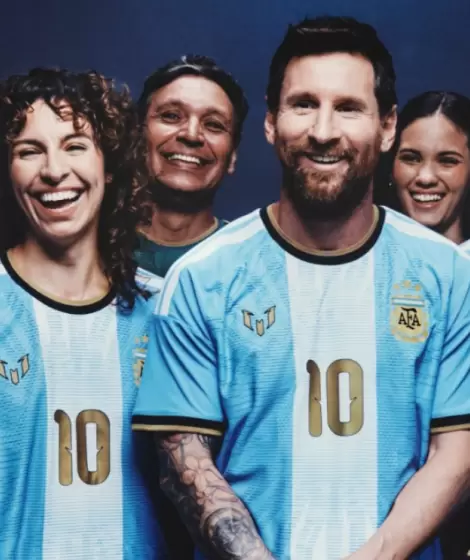 La camiseta del �ltimo tango de Messi