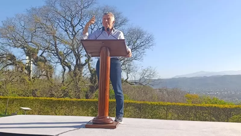 Mauricio Macri en Jujuy