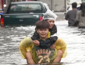 Inundaciones en Tailandia