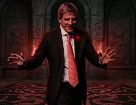 Caputo en modo anticristo