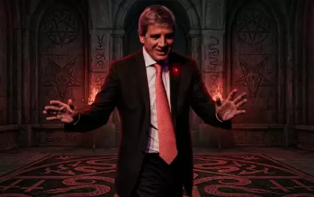 Caputo en modo anticristo
