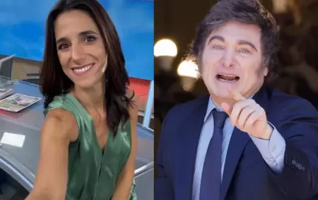La periodista Maru Duffard se transform� en la nueva v�ctima de los insultos de Javier Milei.
