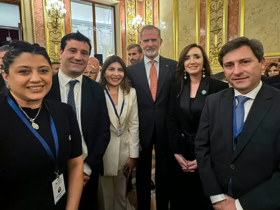 La visita de Villarruel al rey Felipe VI