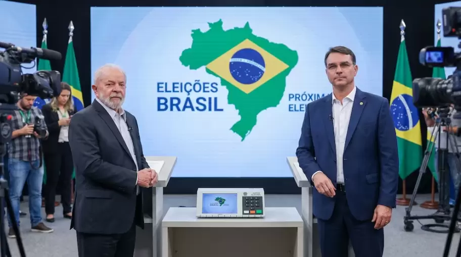 Luiz In�cio Lula da Silva y Fl�vio Bolsonaro de cara a las pr�ximas elecciones de Brasil.