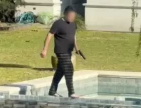 Un hombre dispar� a quemarropa a carpinchos en Nordelta