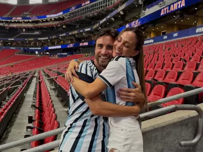 Nicol�s Tagliafico  y Caro Calvagni