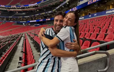 Nicol�s Tagliafico  y Caro Calvagni