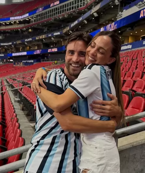 Nicol�s Tagliafico  y Caro Calvagni