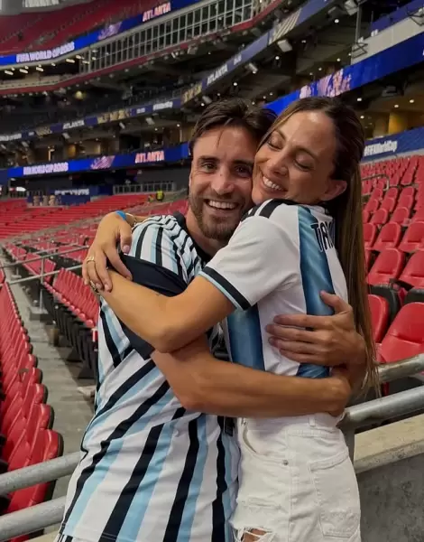 Nicol�s Tagliafico  y Caro Calvagni