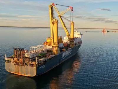 Llegaron a R�o Negro las monoboyas para VMOS: ahora podr�n operar superpetroleros