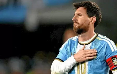 Lionel Messi en su despedida