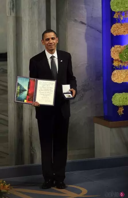 Barack Obama recibió el Premio Nobel de la Paz