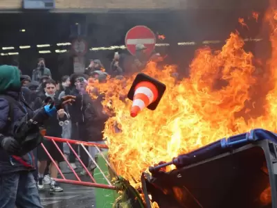 Protestas en B�lgica