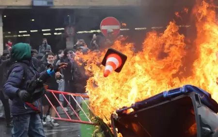Protestas en B�lgica